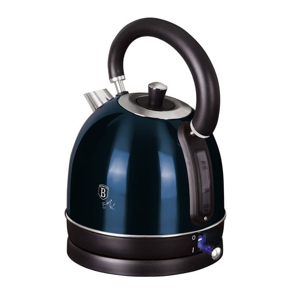 Bollitore blu 1,7 l Metallic Line Aquamarine Edition - BerlingerHaus