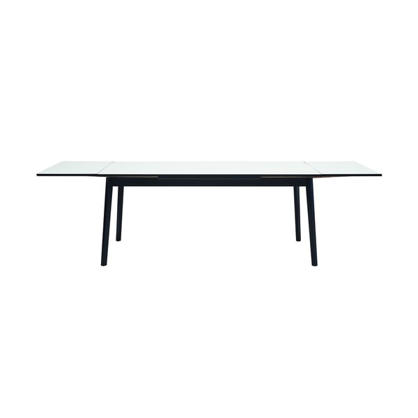 Tavolo da pranzo pieghevole bianco e nero in rovere Hammel , 180 x 90 cm Single - Hammel Furniture-image-2