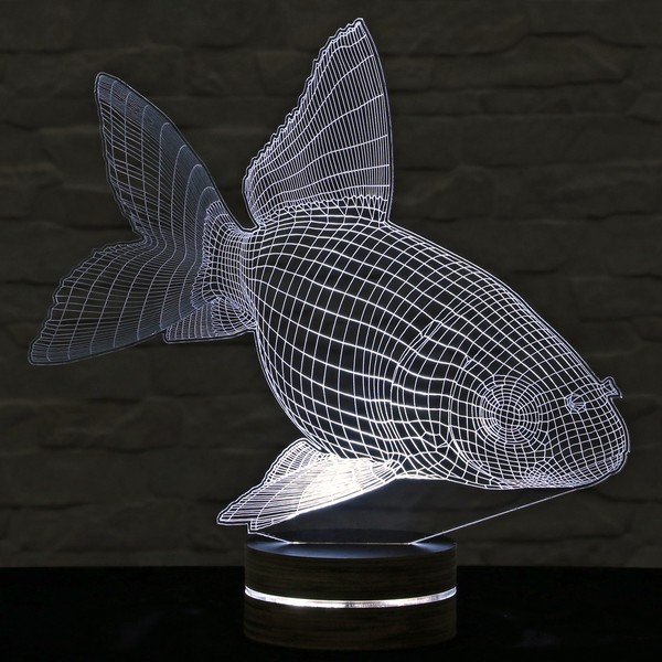 3D stolní lampa Fish Joe