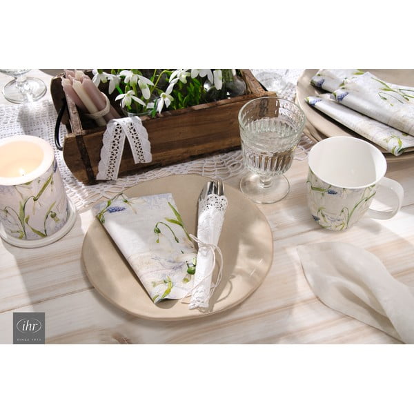 Tovaglioli di carta in set da 20 pezzi Little Snowdrops - IHR-image-1