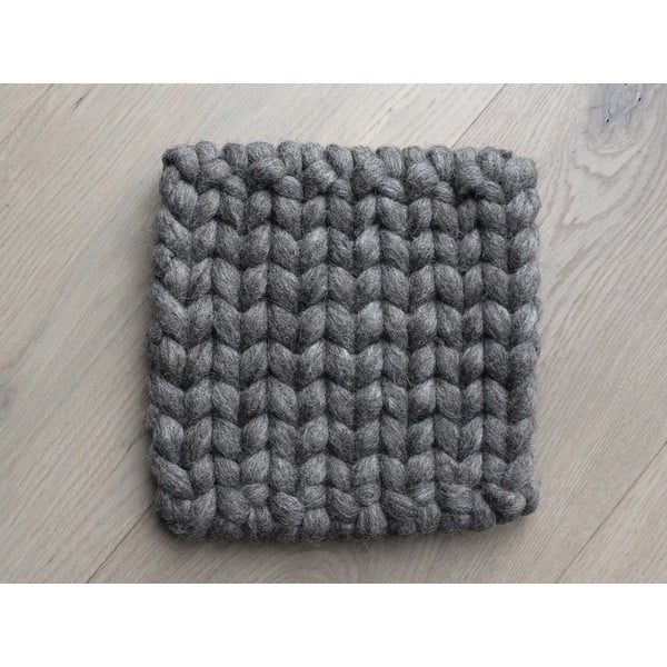 Sottobicchiere Braider marrone noce, 20 x 20 cm - Wooldot