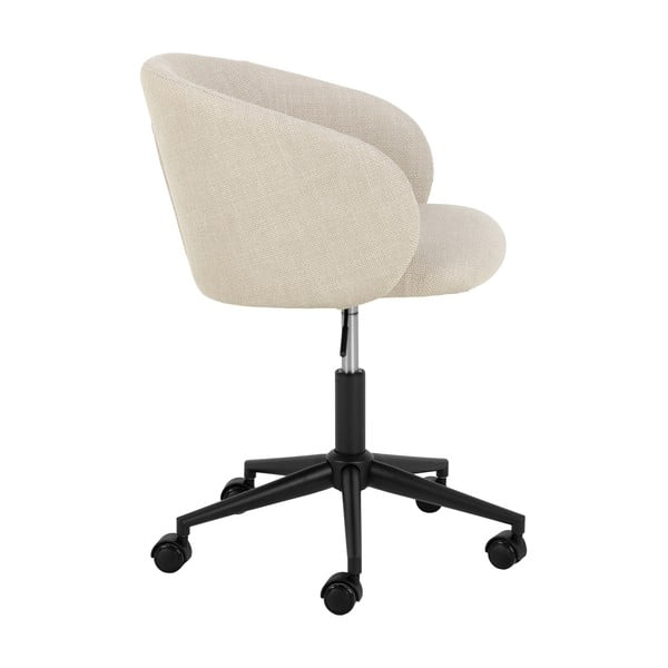 Sedia da ufficio beige Eleanor – Actona-image-3