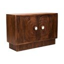 Credenza colore naturale scuro in mango massiccio 40x75x116 cm Sangar – Premier Housewares