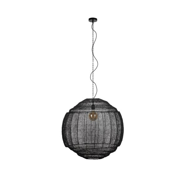 Lampadario nero ø 70 cm Meezan - Dutchbone