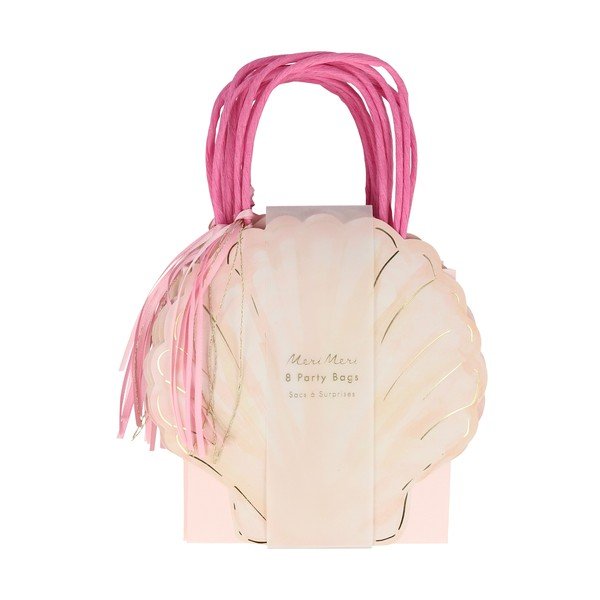 Sacchetti regalo in set da 8 16,5x8 cm Mermaid - Meri Meri-image-1