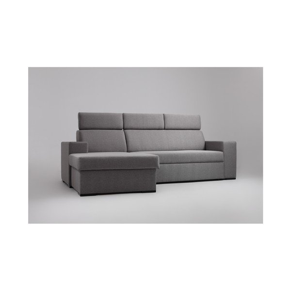 Divano angolare grigio e beige Custom Form Atlantica, lato sinistro - CustomForm-image-1