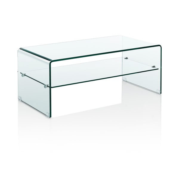 Tavolino da salotto in vetro 50x100 cm Cristal Evo – Tomasucci