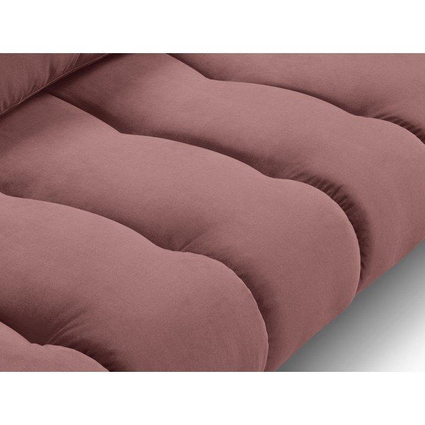 Divano in velluto rosa Octave - Interieurs 86-image-4