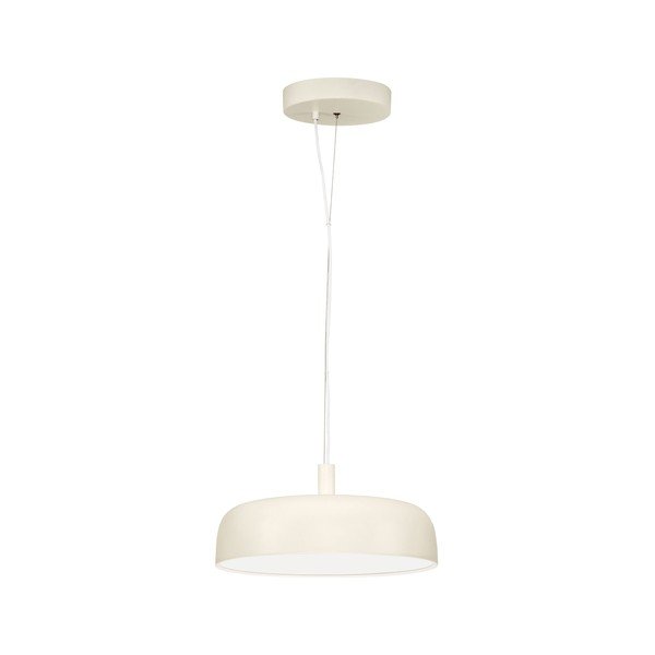 Lampadario LED color crema in alluminio con intensità regolabile ø 40 cm Noelia – Nova Luce