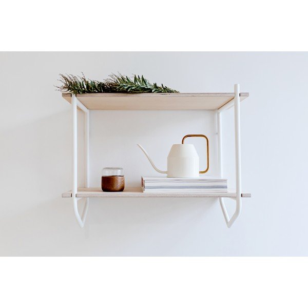 Mensola a muro con cornice bianca Dessus - EMKO-image-4