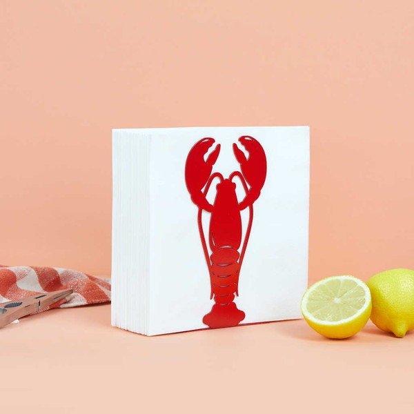 Portatovaglioli in metallo Lobster – Balvi-image-3