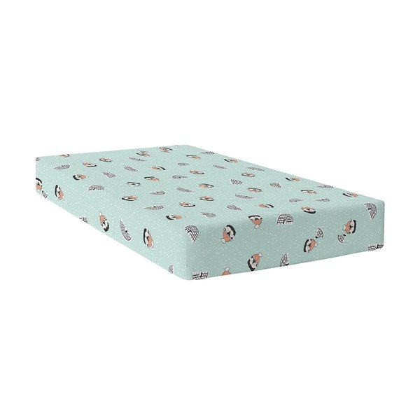 Lenzuolo di cotone per bambini, 90 x 200 cm Igloo - Moshi Moshi-image-3