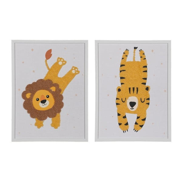 Set di quadri da bambini 2 pz 30x40 cm Feline – Ixia