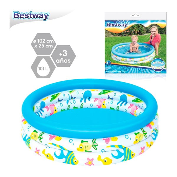 Piscina per bambini ø 102 cm - Bestway-image-2