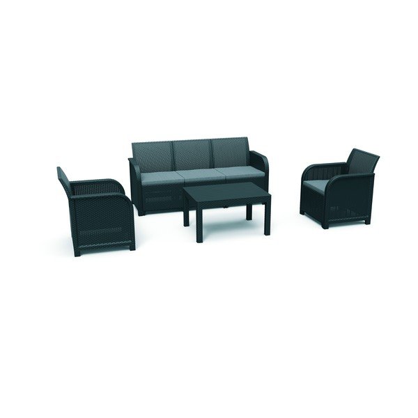 Set da giardino grigio Rosali - Keter