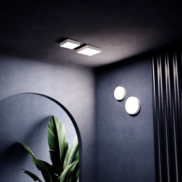 Lampada da soffitto bianca , ø 21,5 cm Linha - SULION-image-3