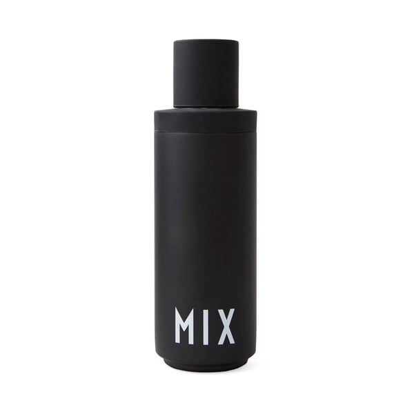 Agitatore nero in acciaio inox Mix, 500 ml - Design Letters