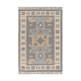 Tappeto in cotone riciclato lavabile/tessuto a mano 120x170 cm Chandia – Universal