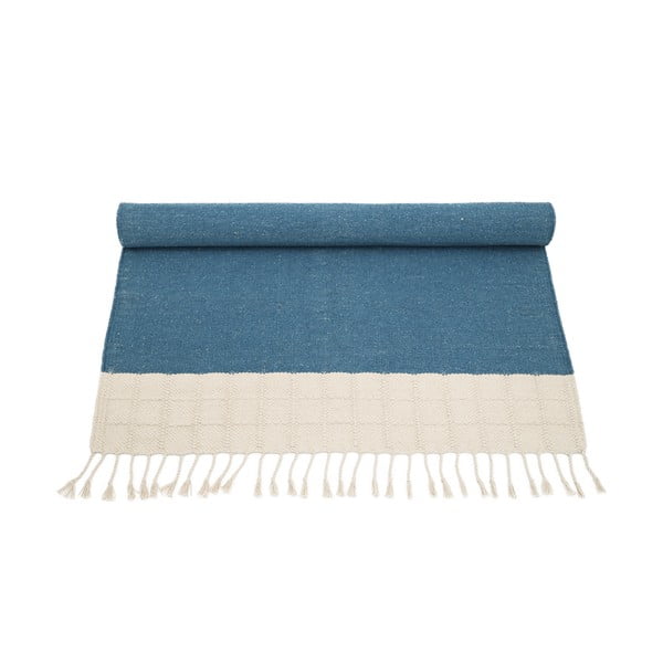 Tappeto blu 150x100 cm Lucia - Nattiot-image-3