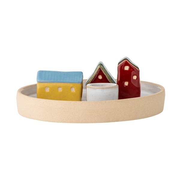 Portacandela in gres Coze – Bloomingville-image-1