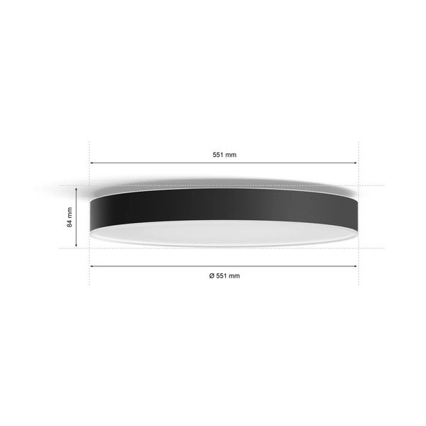 Plafoniera smart a LED 48 W Enrave - Philips Hue-image-4