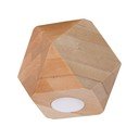 Faretto di colore naturale 12x12 cm Vige – Sollux