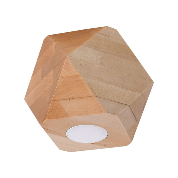 Lampada da soffitto in colore naturale 12x12 cm Vige - Nice Lamps