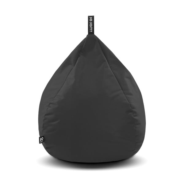 Pouf a sacco per bambini verde Drop M – So Soft?-image-4