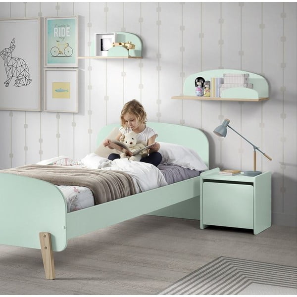 Comodino al mentolo Kiddy - Vipack-image-2