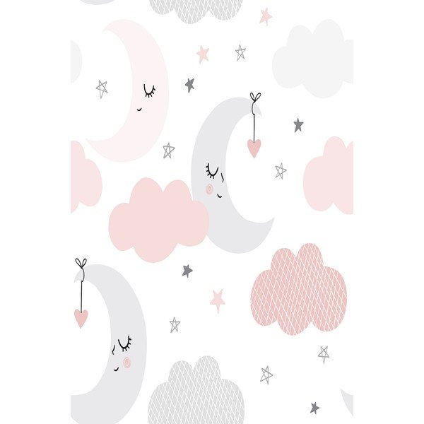 Tappeto antiscivolo per bambini Night Sky, 80 x 120 cm - Conceptum Hypnose-image-2