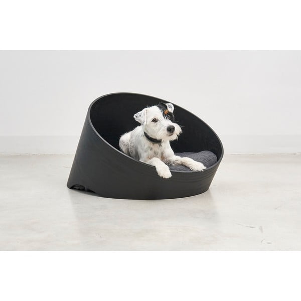 Cuccia nera per animali domestici 75x60 cm Covo Ash Black/Anthracite S – MiaCara-image-3