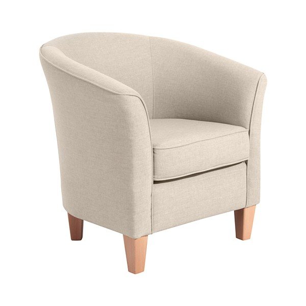 Poltrona beige Beige Livia - Max Winzer