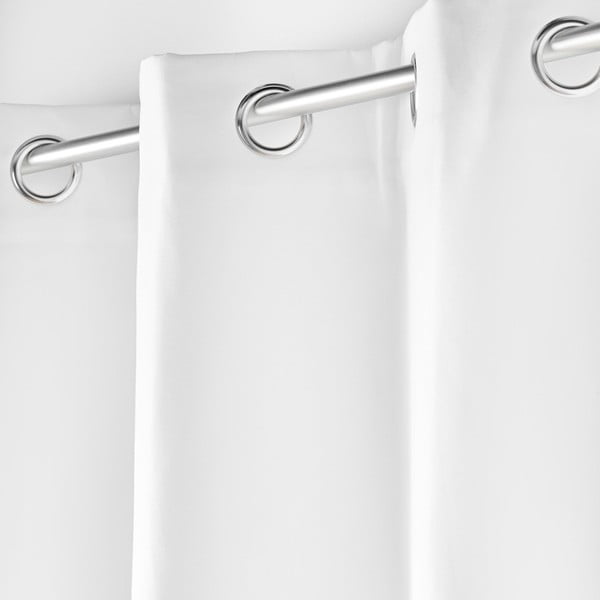 Tenda termoisolante bianca in microfibra 135x180 cm Micropolar – douceur d'intérieur-image-2