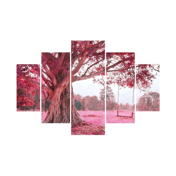 5 pezzi di pittura murale Romance - Miracle