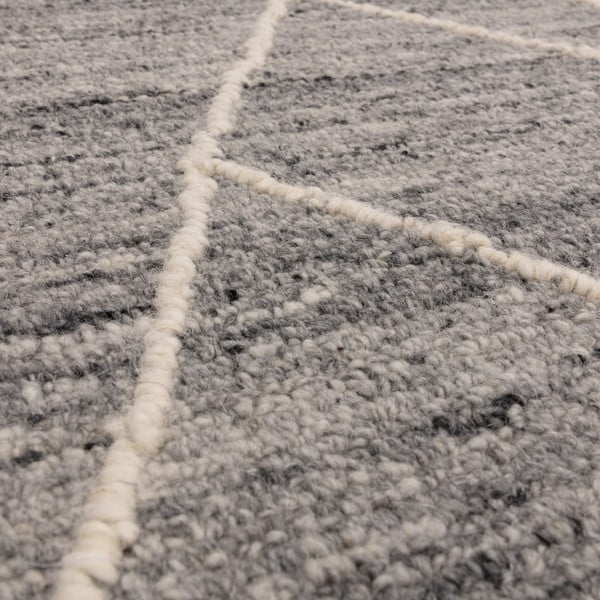 Tappeto in lana grigio 200x290 cm Noah - Asiatic Carpets-image-2