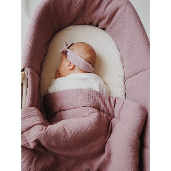 Set per culla viola scuro - Malomi Kids-image-4