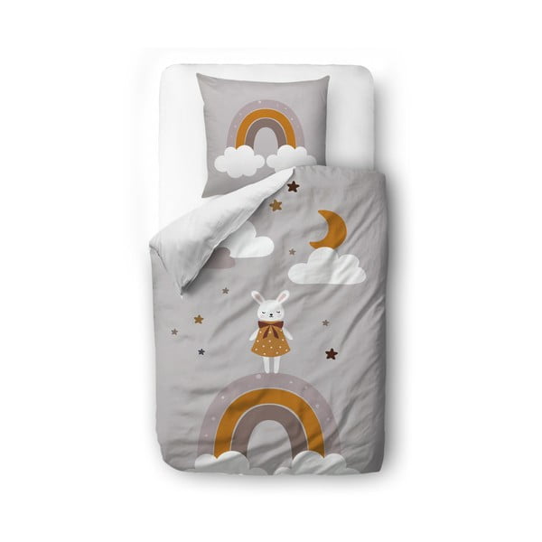 Biancheria da letto per bambini in cotone sateen , 135 x 200 cm Up In The Sky - Butter Kings