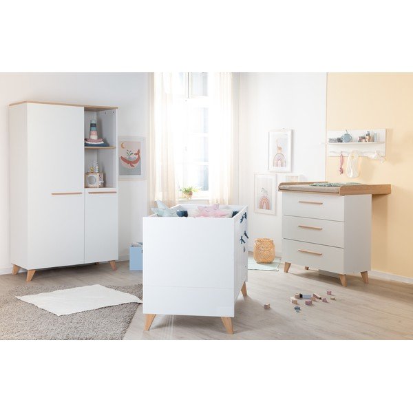 Lettino bianco 60x120 cm Léon – Roba-image-4