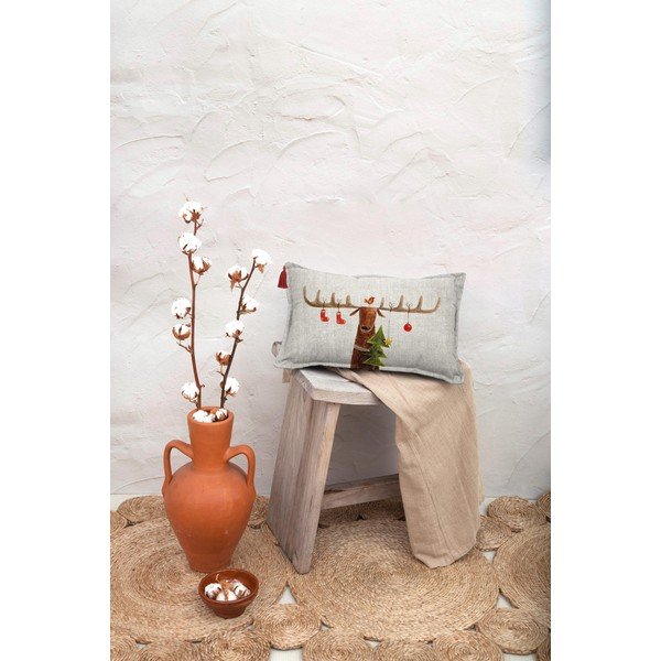 Cuscino decorativo natalizio 35x50 cm Reindeer - Little Nice Things-image-4