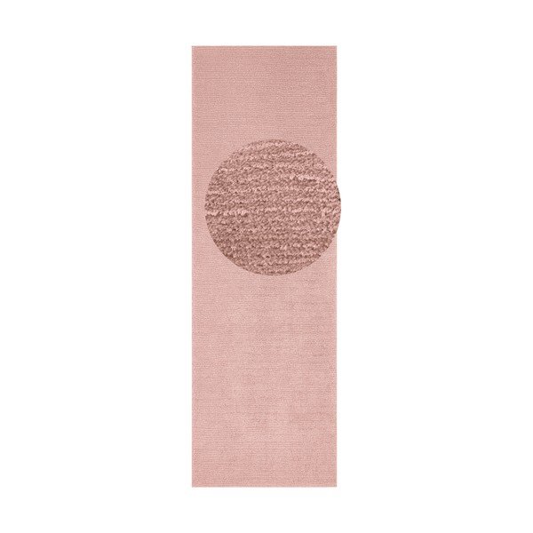 Runner rosa , 80 x 250 cm Supersoft - Mint Rugs