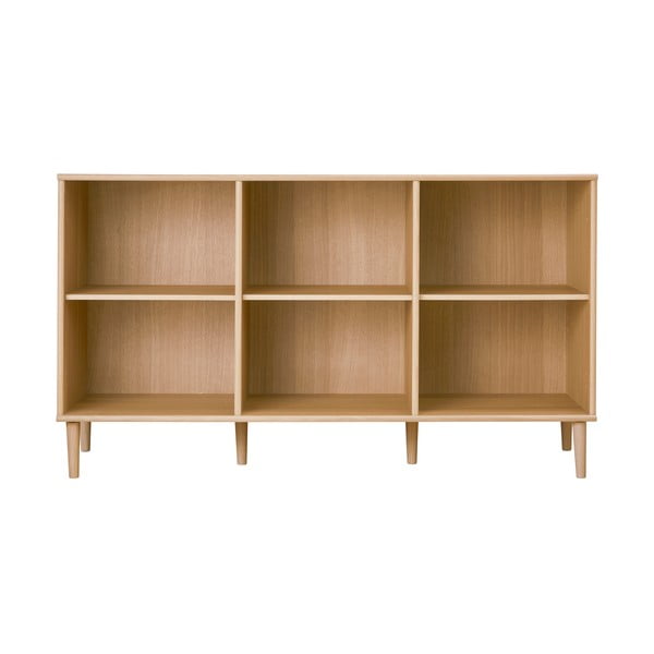 Libreria in rovere naturale chiaro 133x75 cm Mistral - Hammel Furniture