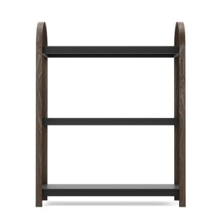 Scaffale nero naturale in noce 72x90 cm Bellwood - Umbra