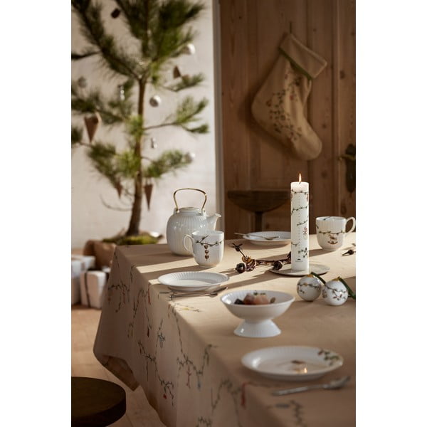 Pallina di Natale in porcellana ø 6 cm Hammershøi Christmas Bauble 2025 – Kähler Design-image-3