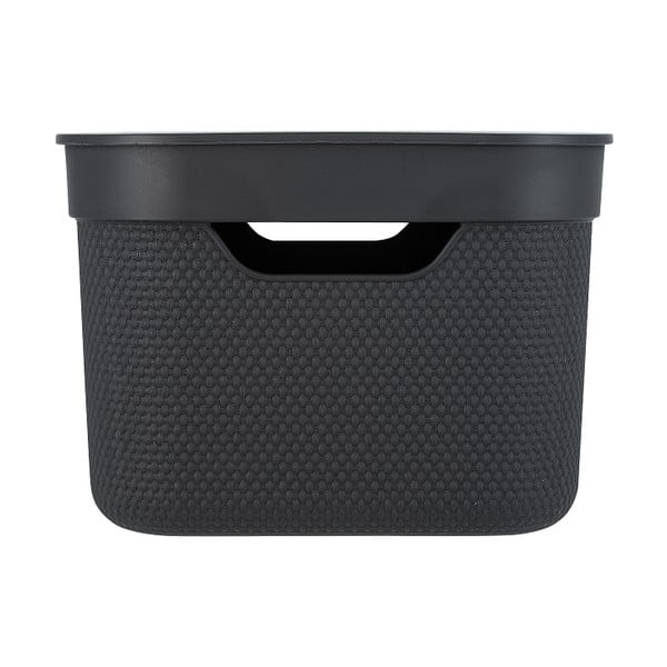 Scatola di plastica con coperchio Deco - Rotho-image-3