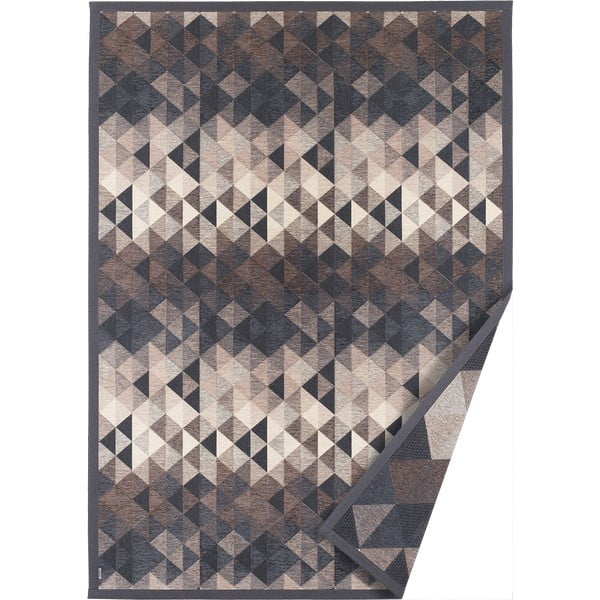 Tappeto bifacciale grigio , 140 x 200 cm Kiva - Narma