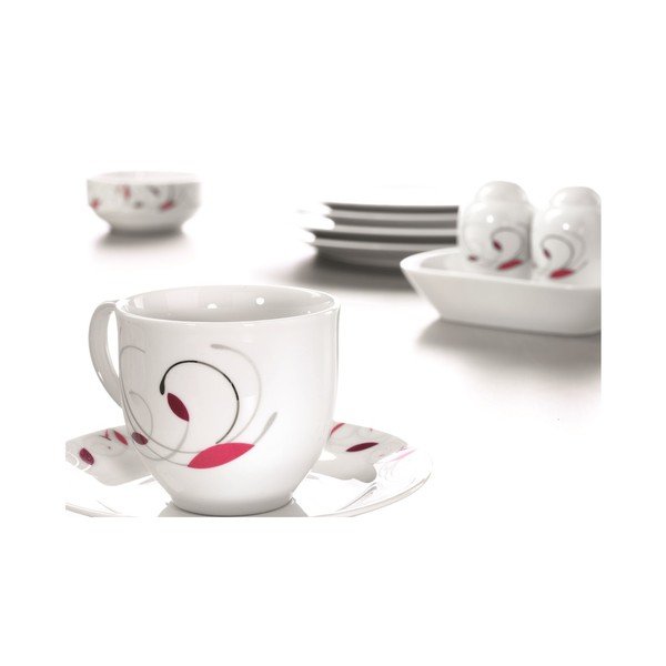 Porcelánová sada Jemná linka, 38 ks-image-1