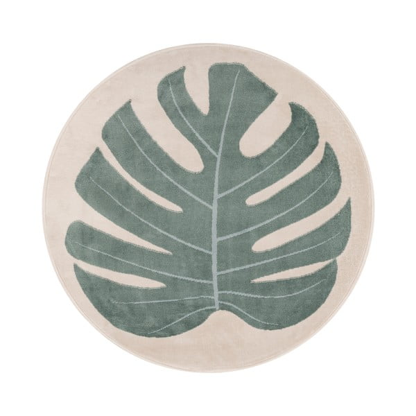 Tappeto per bambini verde e beige ø133 cm Deliciosa Malachite – FD