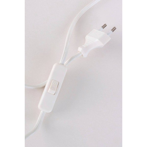 Lampada da tavolo bianca in carta (altezza totale 30 cm) Lilli – Jotex-image-3