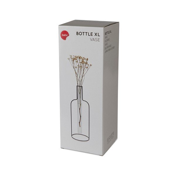 Vaso in vetro nero Silhouette - Balvi-image-2