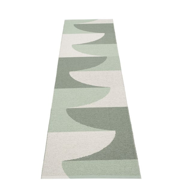 Passatoia da interno/esterno verde 70x270 cm Hill Army Misty Mint – Pappelina